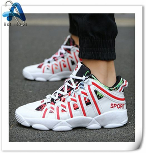 2018 New Arrive Comfort Man Knit Sport Running Shoes Sneaker