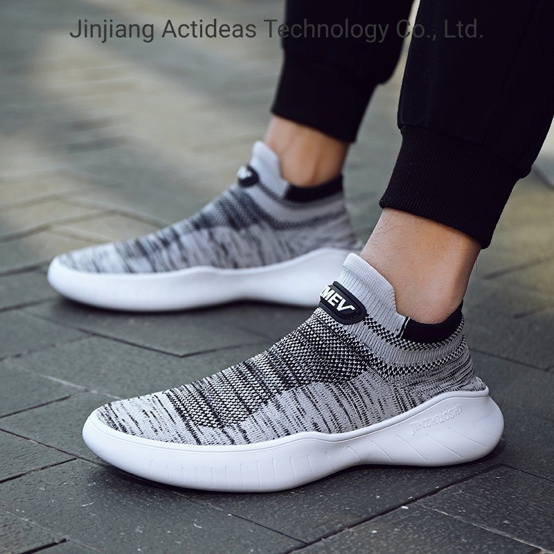 Casual Flat Sock Shoes New Trend Fashionable Men Sneakers