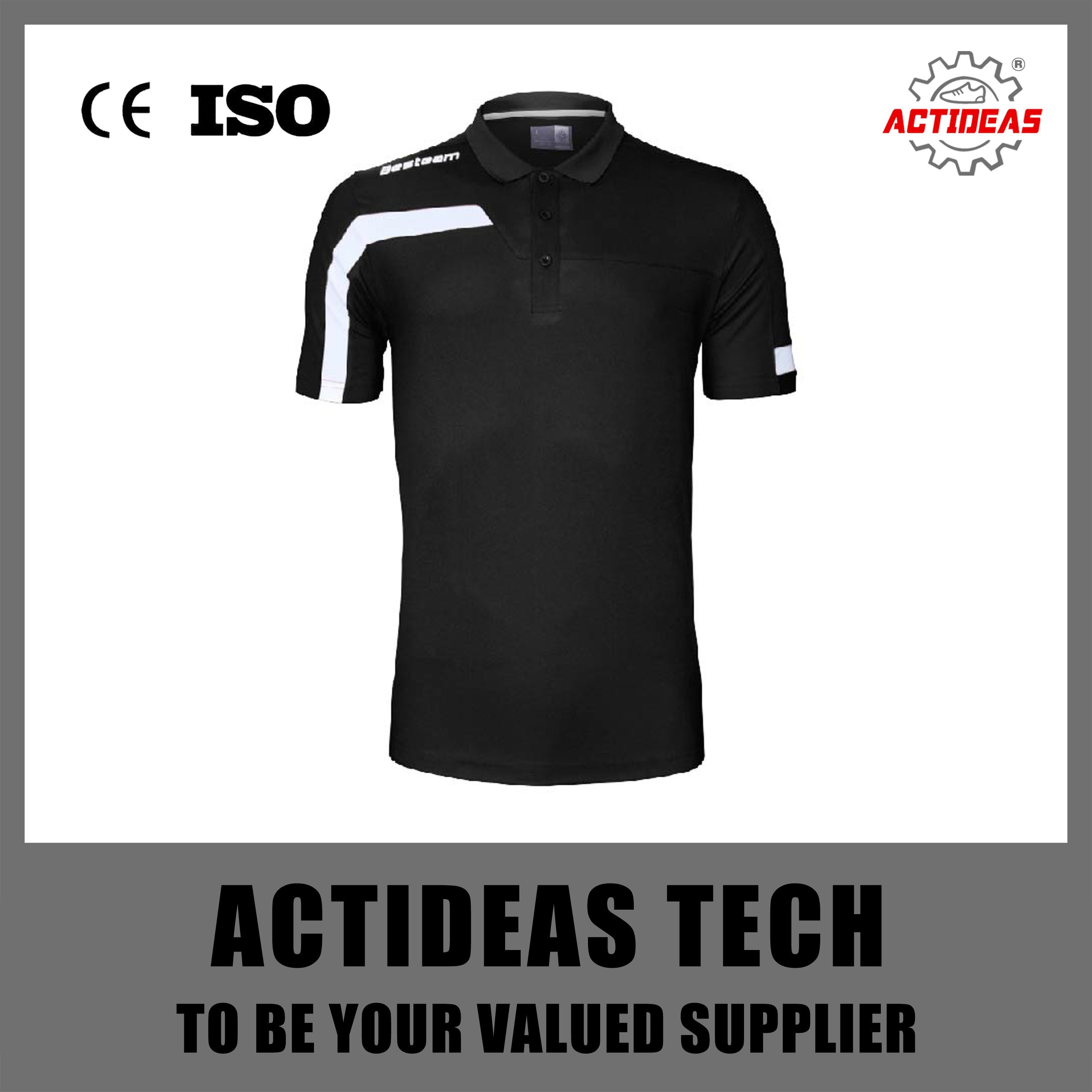 Custom Design Light Weight Quick Drying Function Polyester Polo T Shirt