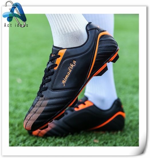 Professional Factory Custom Made Design Football Boots Soccer Shoes