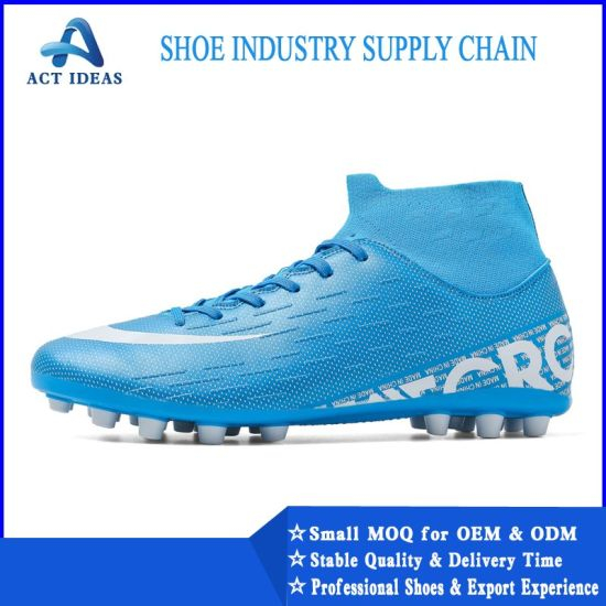 2019 Cheap New Style Popular Design Outdoor Men Football Shoes