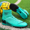 Spike Men Cleats Football Boots High Top Soccer Boots Sneakers Football Shoes Turf Team Outdoor Soccer Shoes (35-45)