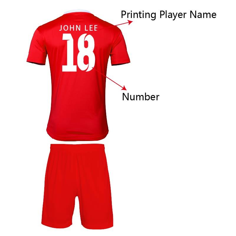 High Quality 2022 Sportswear Soccer Jersey Custom Team Football Shirt