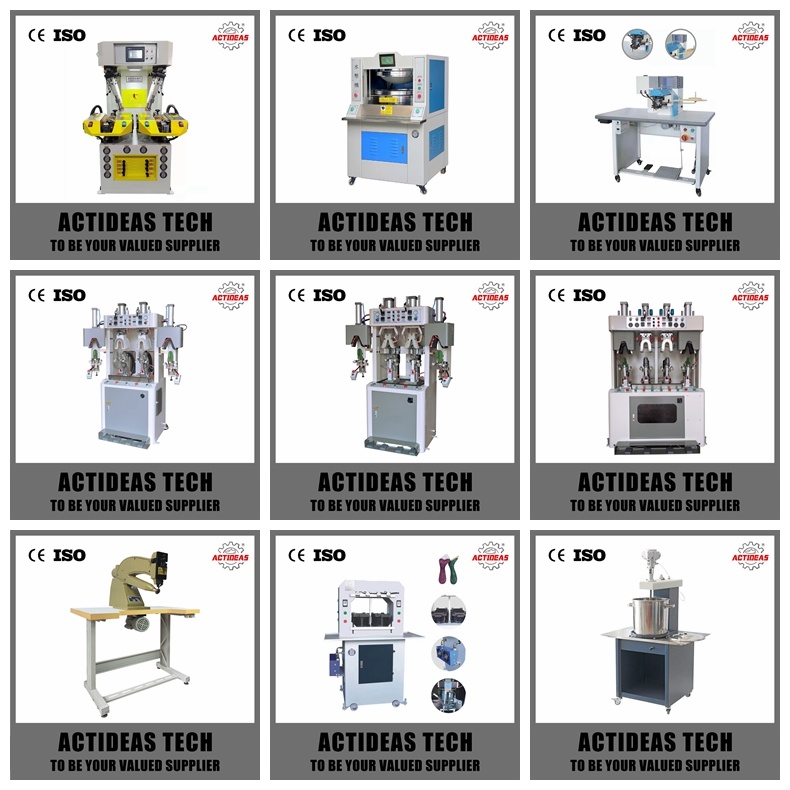 Leather Sports Shoe Vamp Hot and Cold Station Back Part Heel Vamp Moulding Machines for Shoes Processing