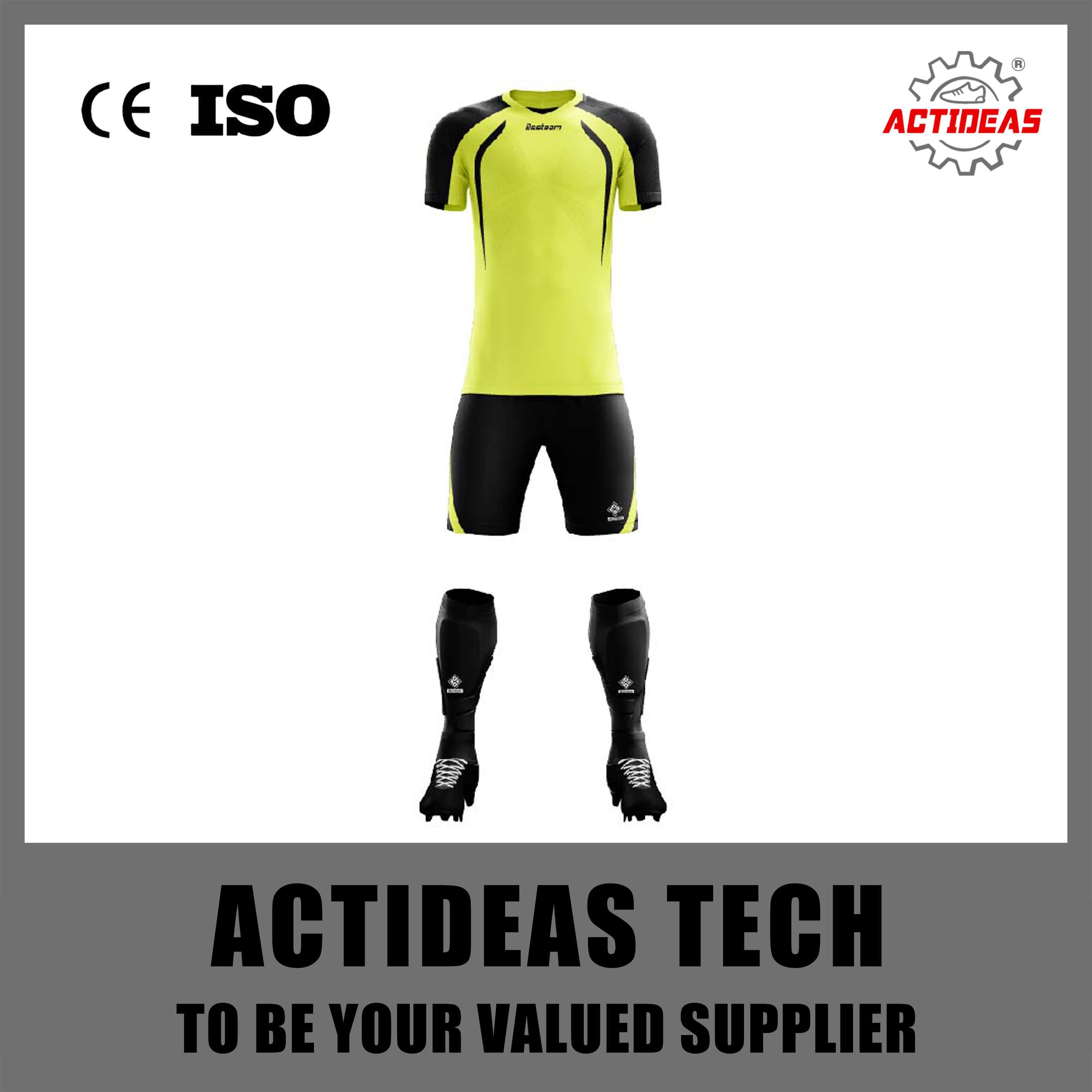 Fully Sublimation Custom Design Soccer Jerseys Football Kit Soccer Wear