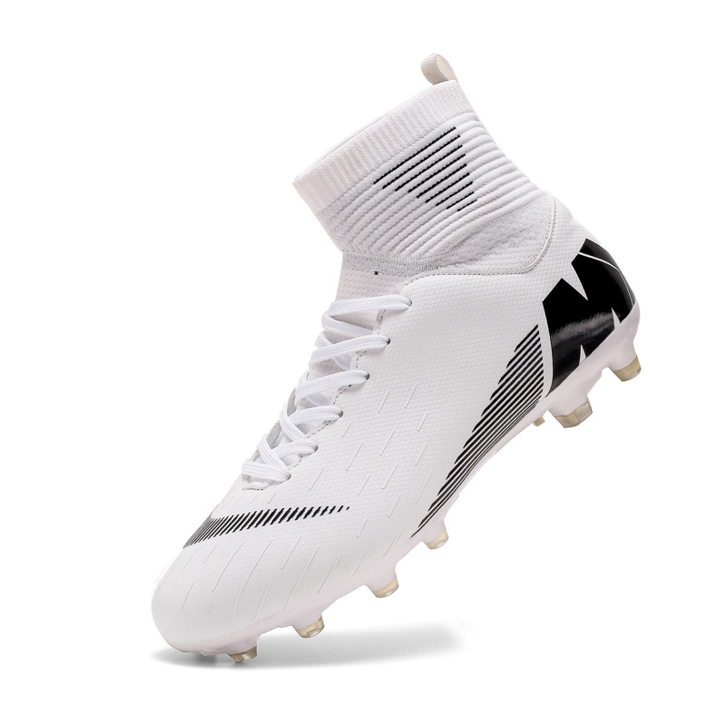 Factory Men Cleats Football Boots High Top Soccer Boots Sneakers