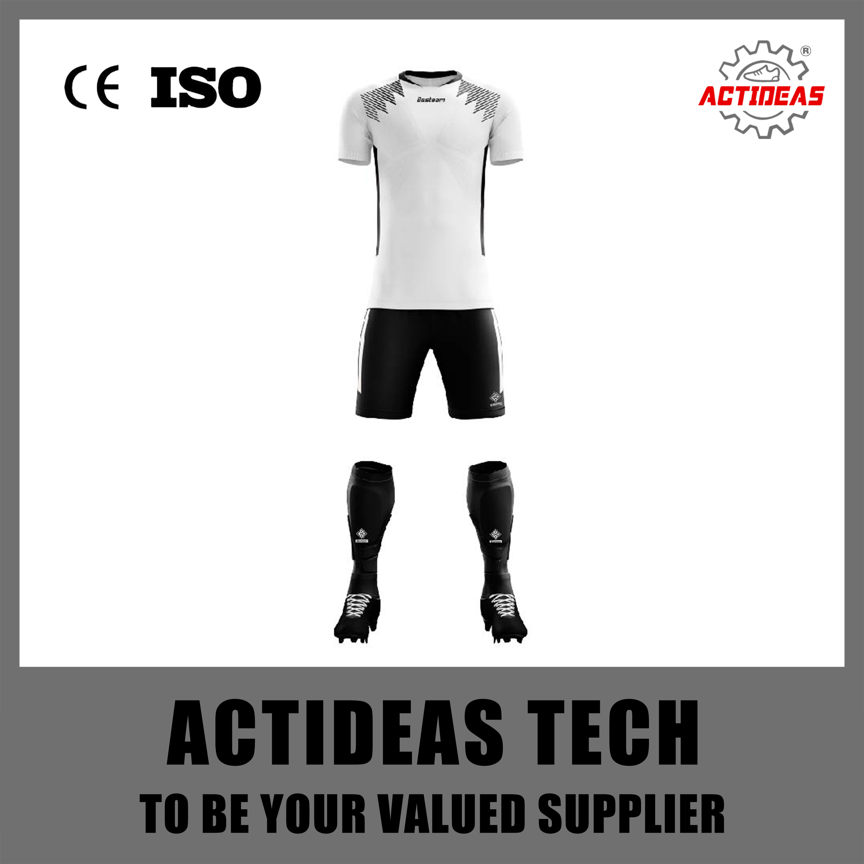 New Soccer Uniform Football Shirts Quality Soccer Jersey for Men