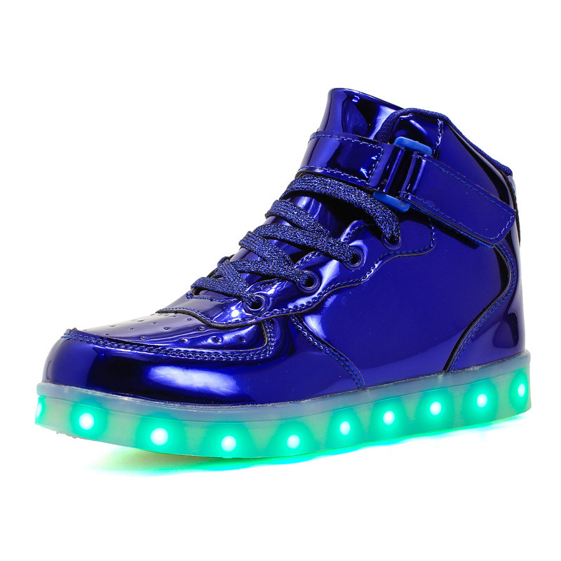 Customized Non-Slip Outsole Children LED Running Walking Kids Shoes