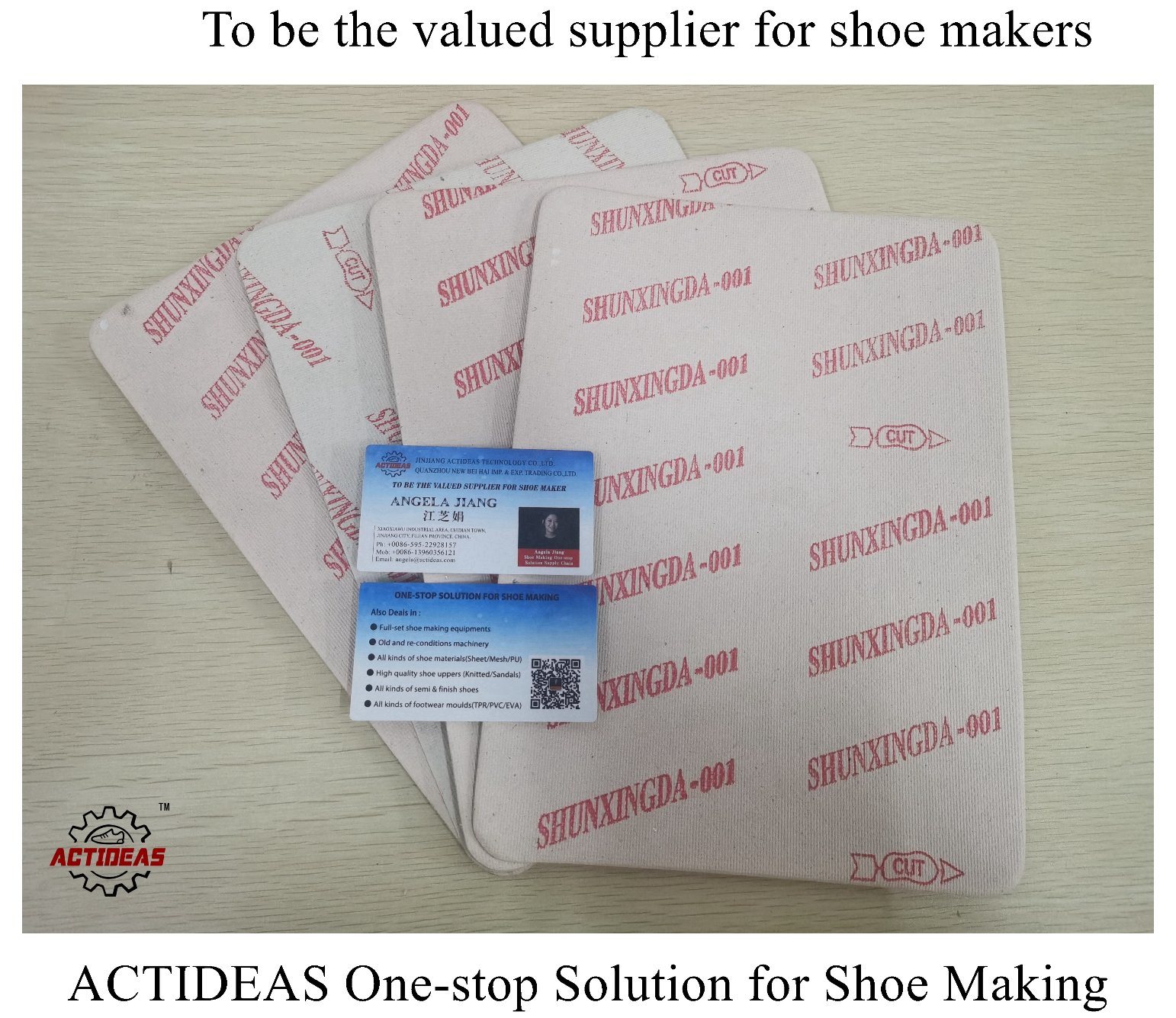 High Peel Strength Footwear Material Paper Insole Sole Shoe Board