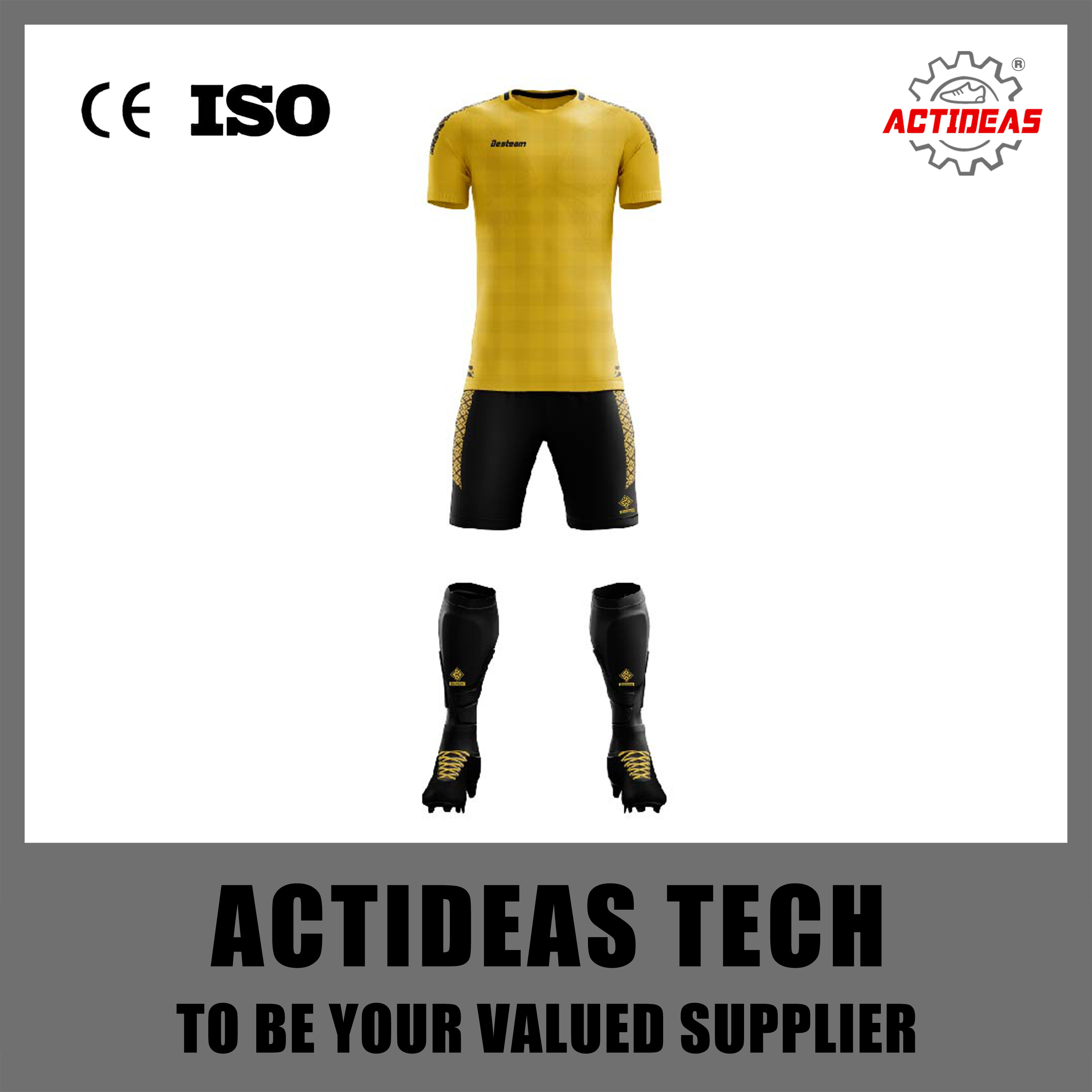 Plain Soccer Wear Factory Wholesale Customized Football Uniform