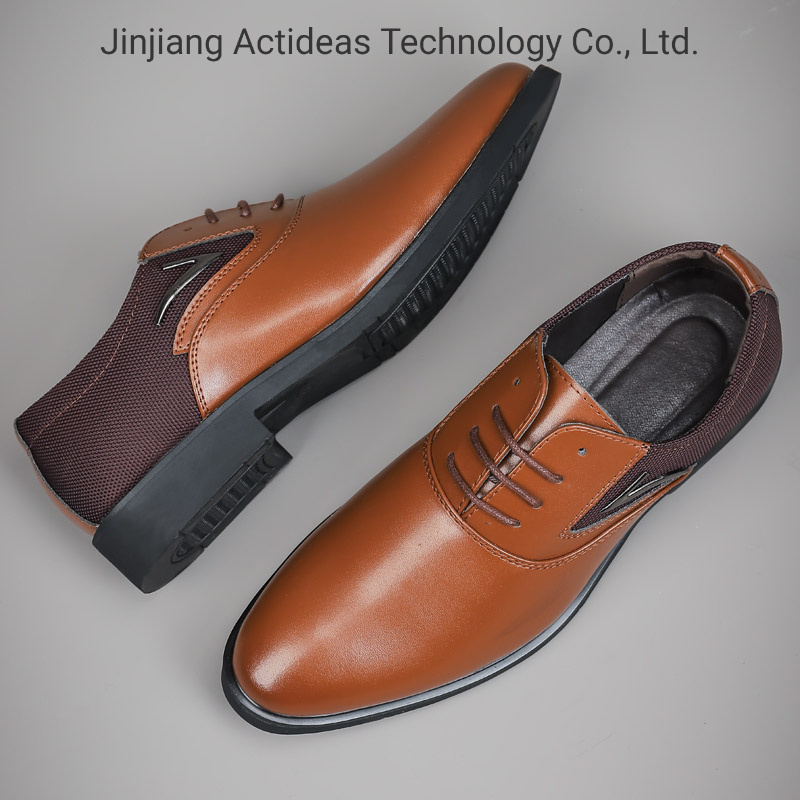 2022 New Design Big Size Men Dress Shoes Leather Shoes