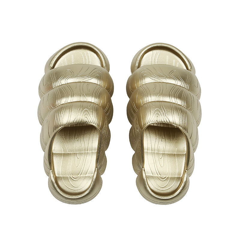 New Summer Home Slide Women Shoes Breathable Rubber Plastic Slippers