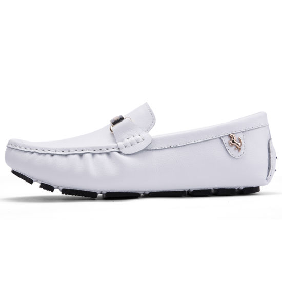 High Quality Casual Leather Driving Flat Loafer Shoes Genuine Cow Leather Breathable Driving Shoes