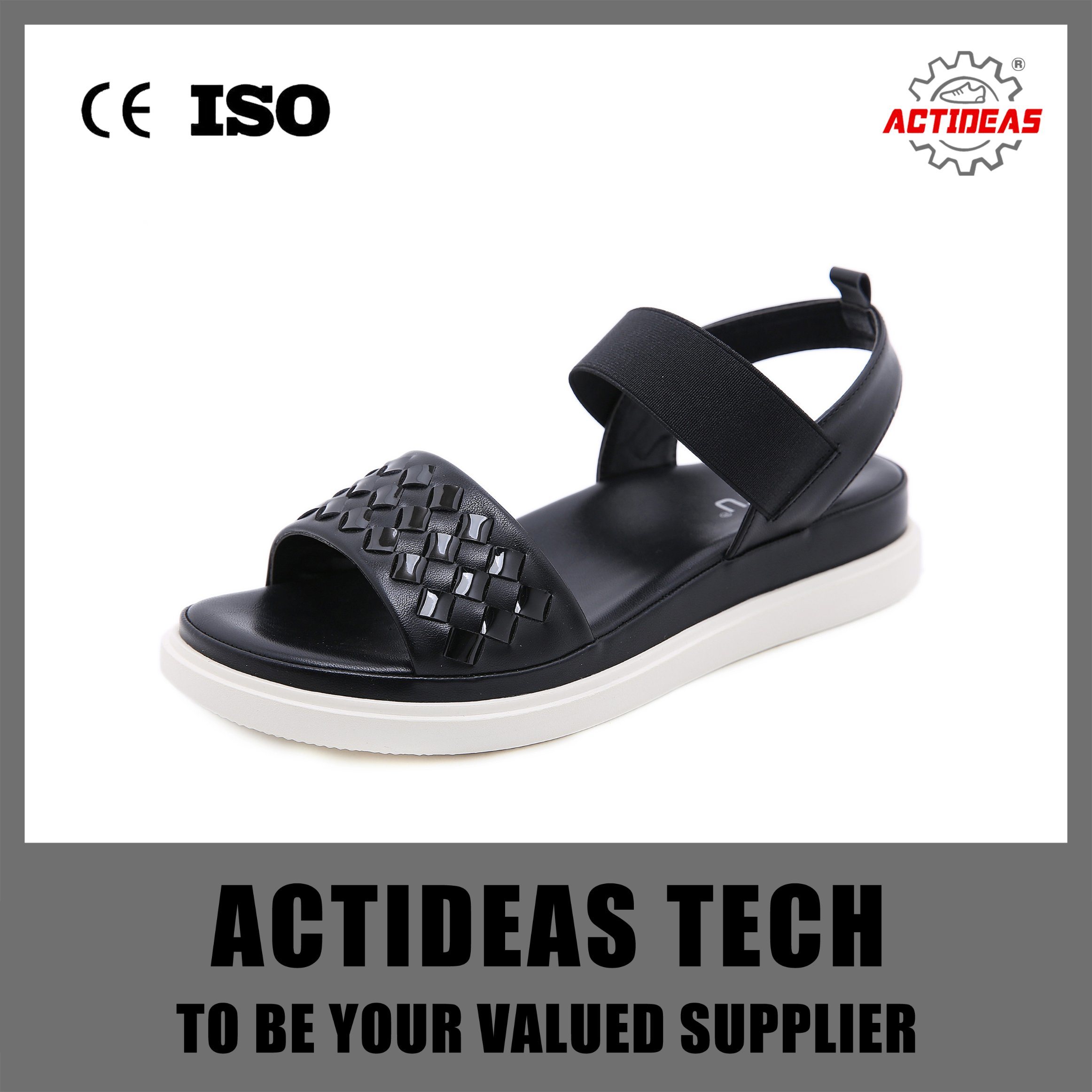 Wholesale Footwear Outdoor Fashion Men and Women Casual Lightweight Leather Sandal Shoes