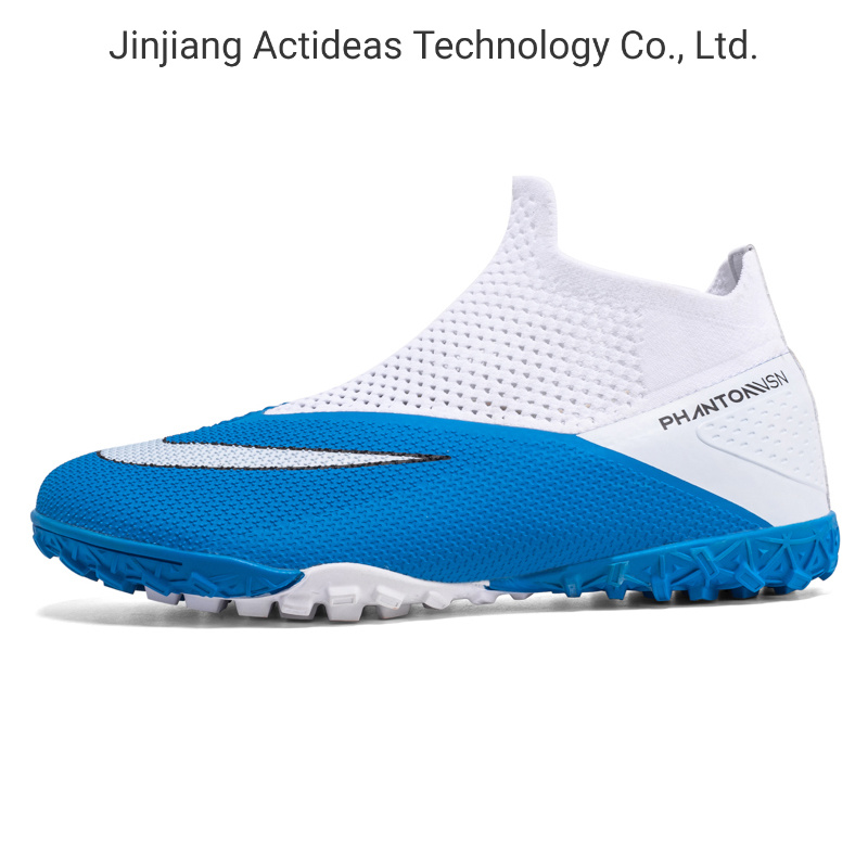 New Design Men Soccer Boots Microfiber Upper Soccer Shoes