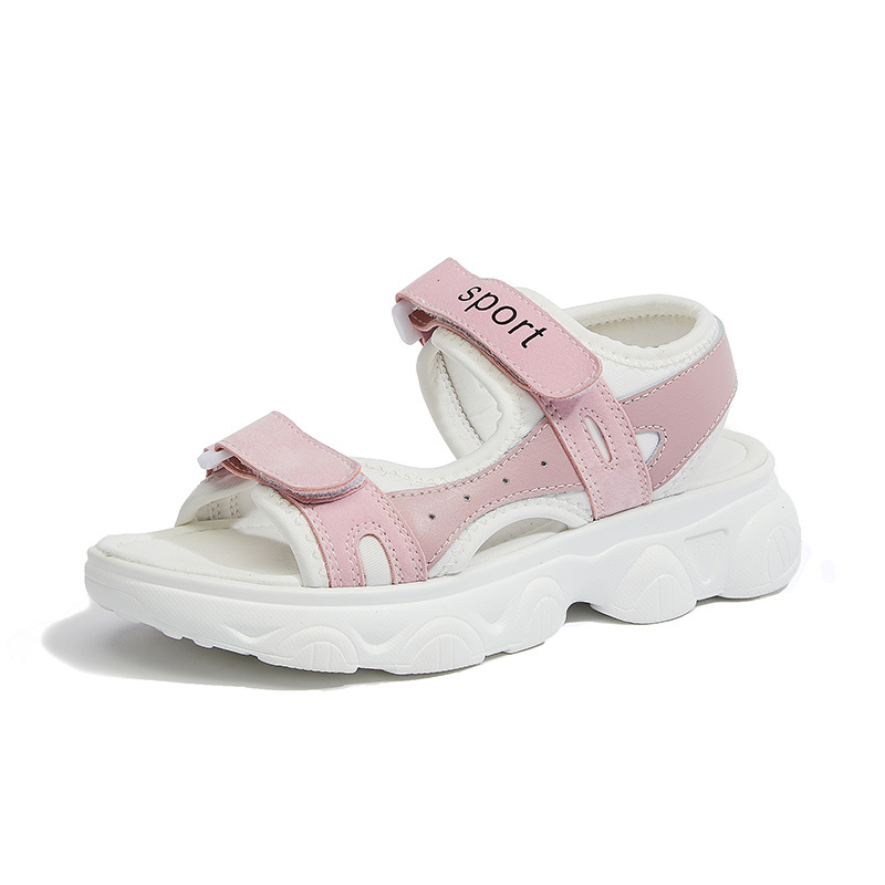 Summer Beach Fashion Women Shoes Custom Sports Flat Sandals
