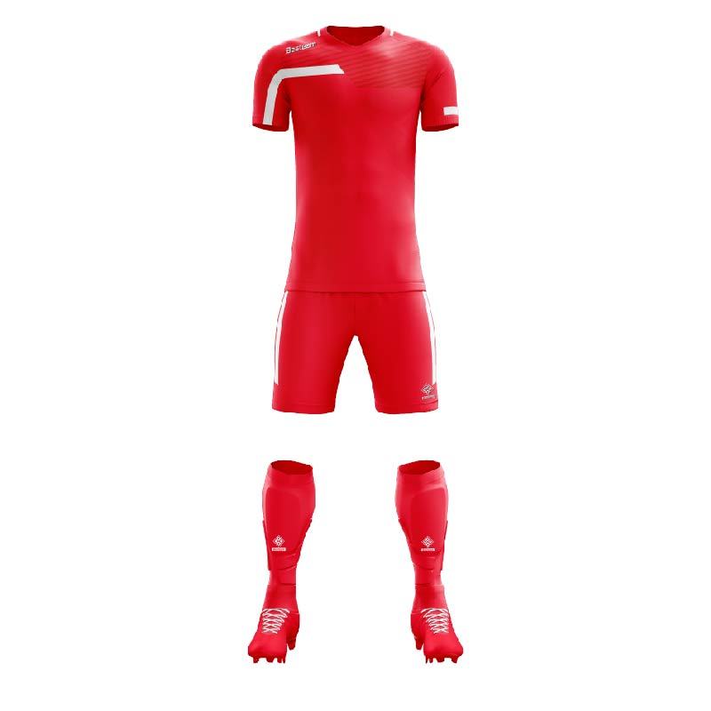 Quick Dry Polyester Football Jersey Soccer Uniform Sublimation Sportswear Apparel