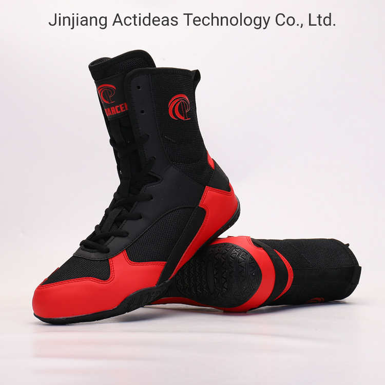 Top Quality Training Competition Fitness Fighting Boxing Shoes