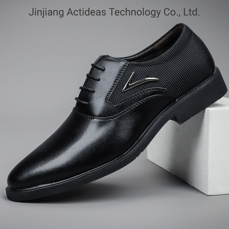 2022 New Design Big Size Men Dress Shoes Leather Shoes