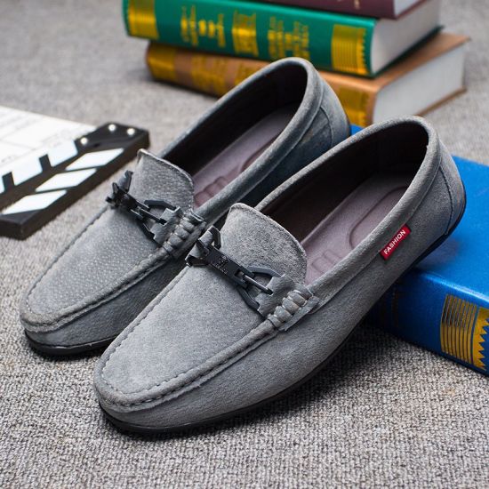 New Style Mens Leather Shoes Hot Sale Casual Shoes High Quality Men Loafer Mocassin Shoes Leather Casual