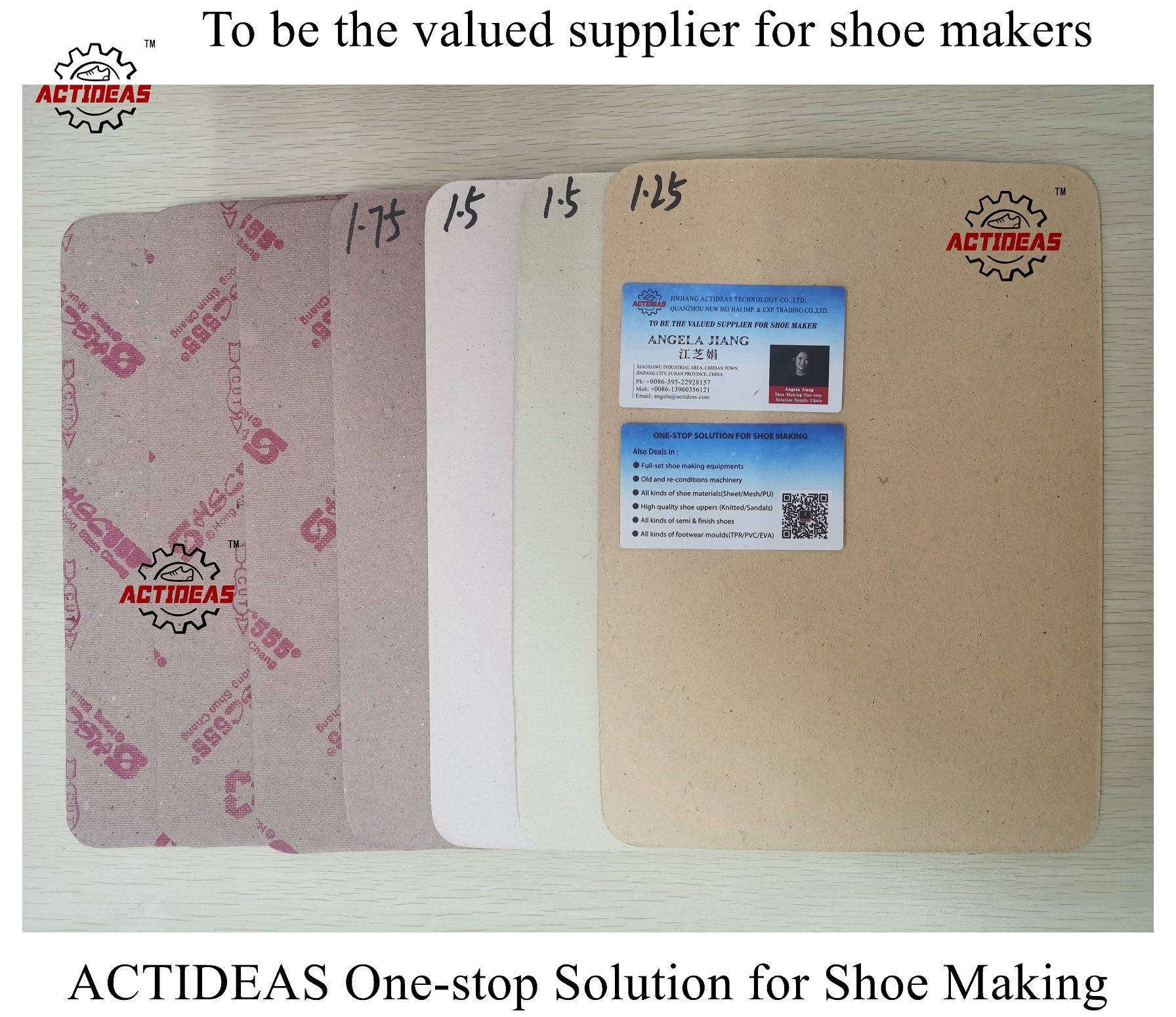 Shoe Making 100% Nonwoven Chemical Sheet Insole Board