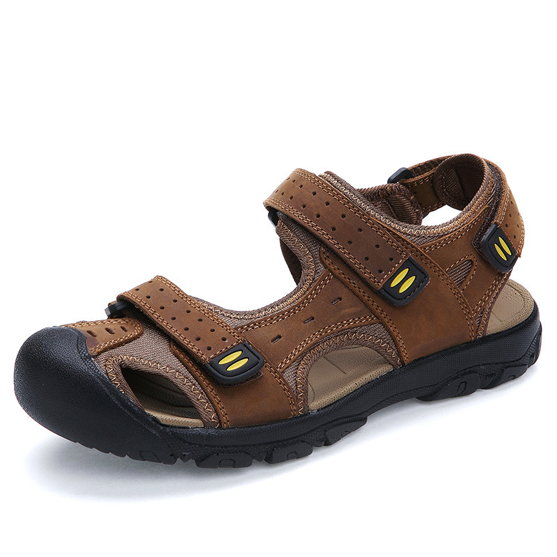 Hot Sale Composite Toe High Quality Lightweight Casual Shoes Men Sandal