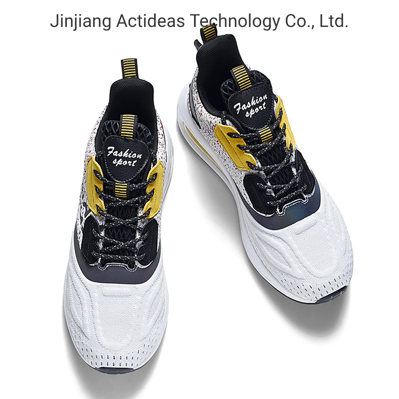 2021 China Factory Fashion Lace-up Non-Slip Mens Sports Sneaker Shoes