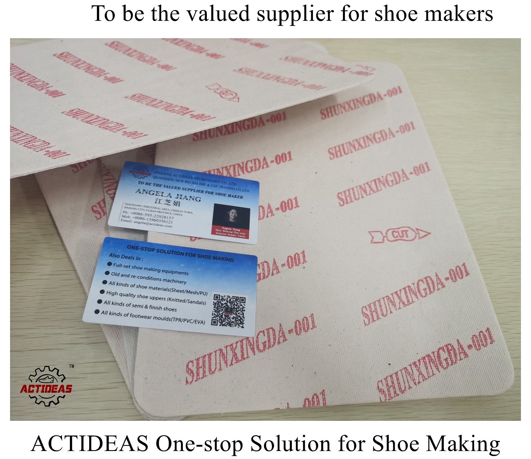 Shoe Parts Non Woven Insole Board Middle Shoe Sole Board