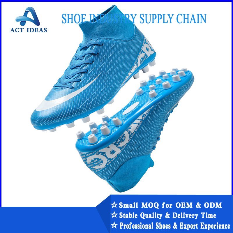 OEM High Quality Sneakers, Football Shoe Nail Sole, Professional Soccer Shoes for Man