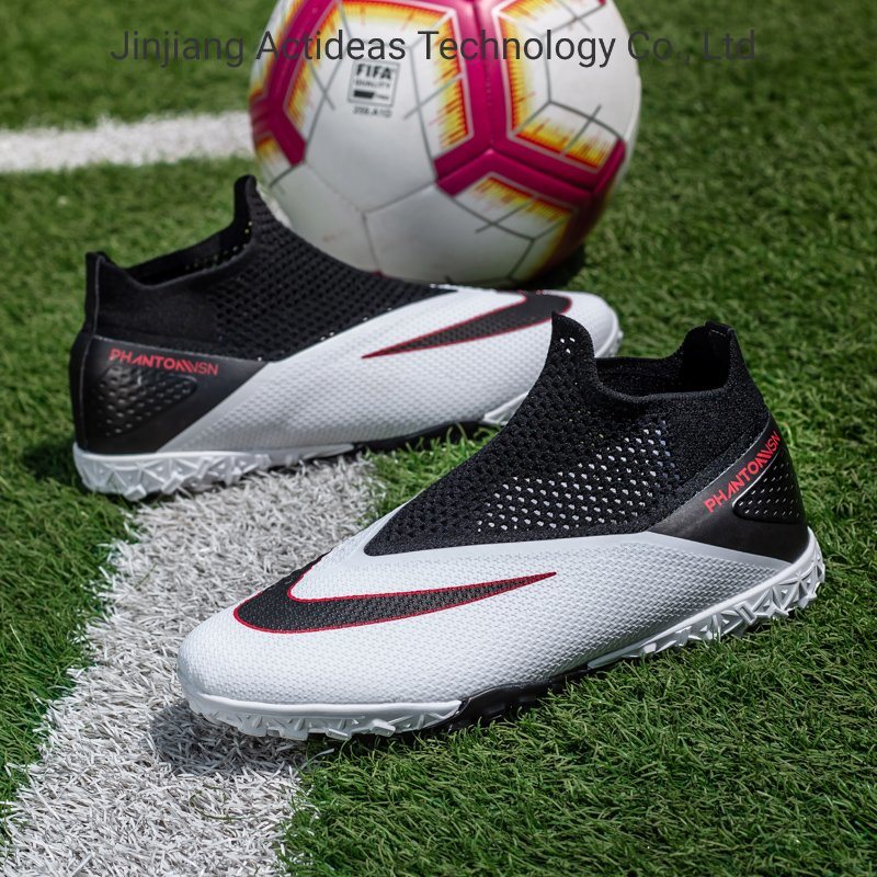 New Design Soccer Boots Rubber Soccer Shoes for Men Kids