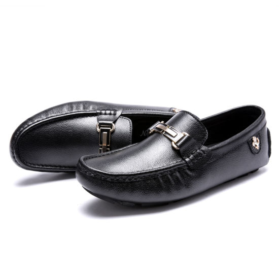 2019 Popular Handmade Business Men Moccasin Shoe, Oxford Shoes Personalized Casual Leather Shoes