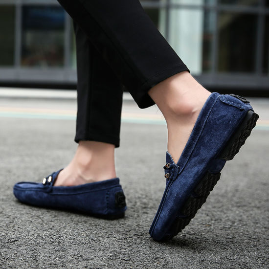 2019 Mens Loafers Genuine Leather Men Casual Shoes Luxury Brand Fashion Handmade Shoes
