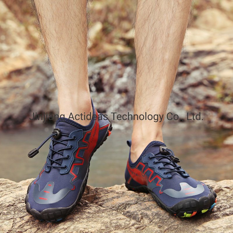 Wholesale Outdoor Beach Walking Custom Men Barefoot Aqua Water Fingers Shoes