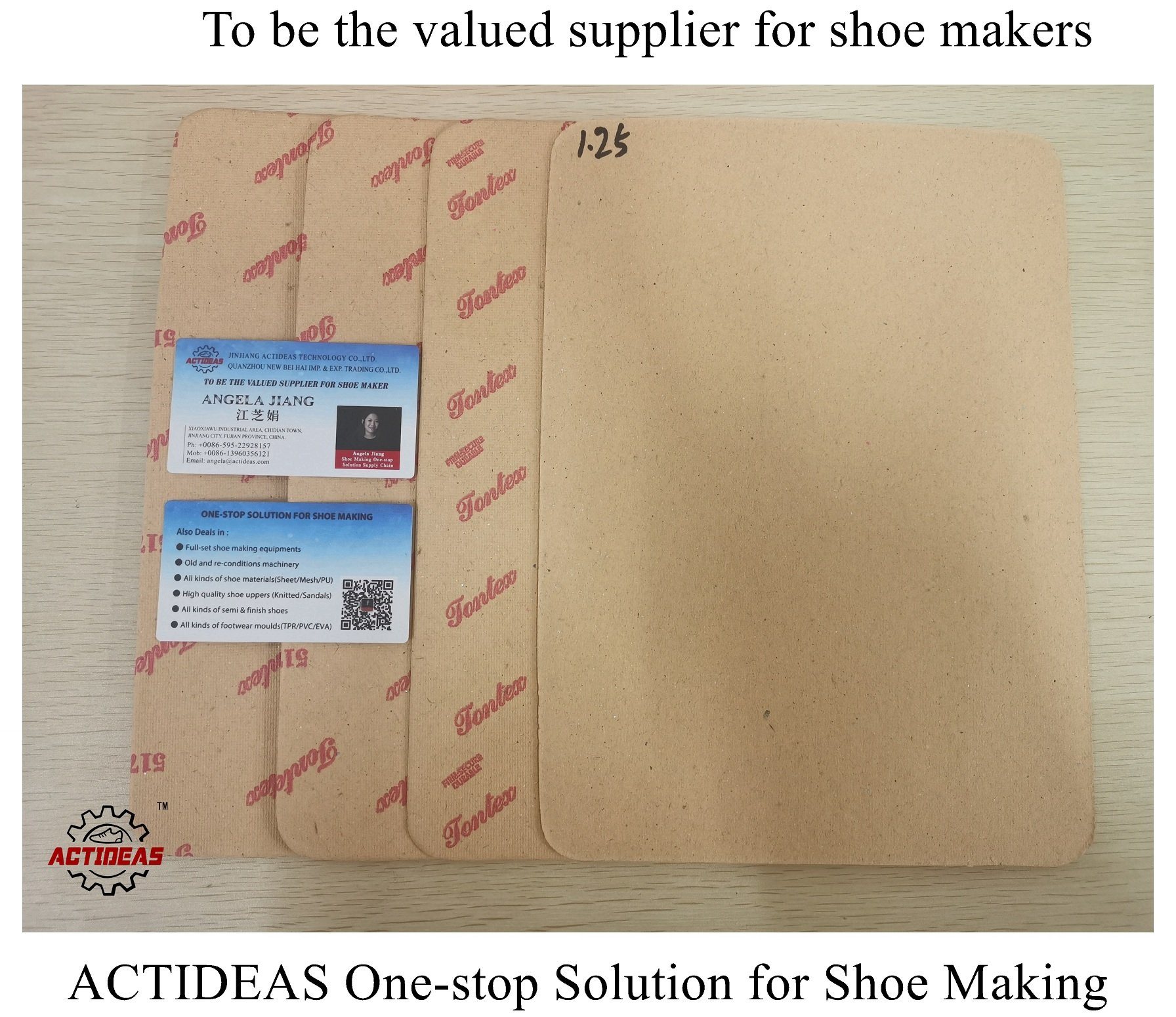 China Factory Higher Quality Insole Board Laminated EVA Use for Shoe Insole Board
