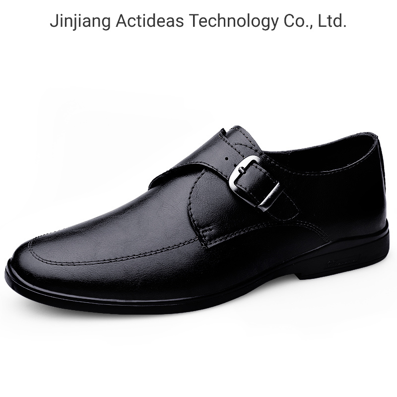 Unique Man Dress Loafer Shoes Flat Casual Men Leather Shoes