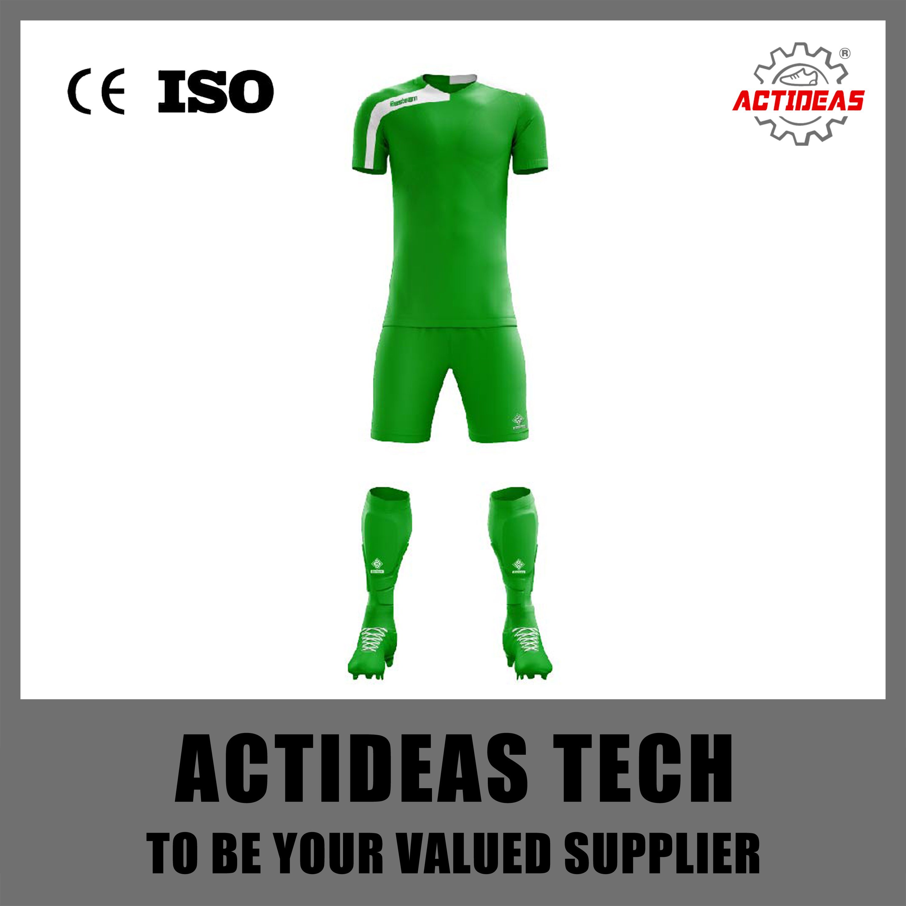 2022 Quality Soccer Sportswear Type Football Jersey Design Custom Sleeve Team Jersey Soccer Wear
