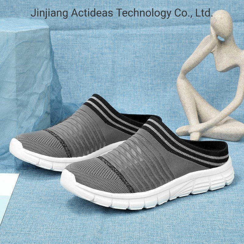 2022 New Comfortable Breathable Flyknit Upper Men & Women Slippers