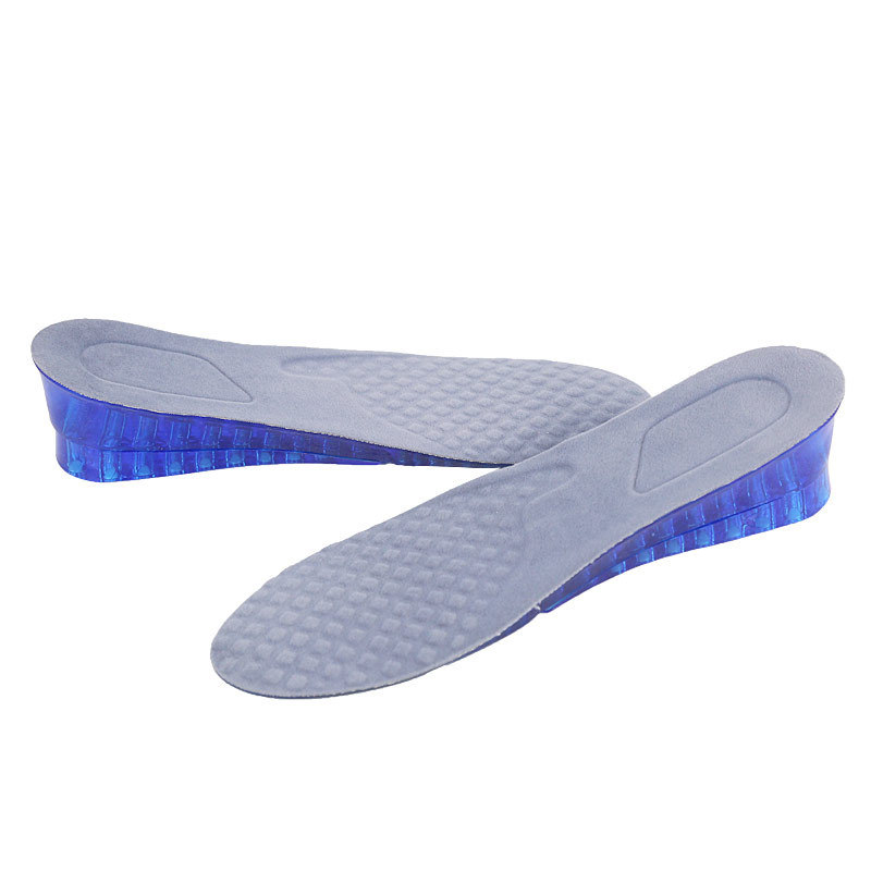 Orthopedic Insole Shoe Pad Silicone Gel Inserts Heel Shoes Increase Insoles