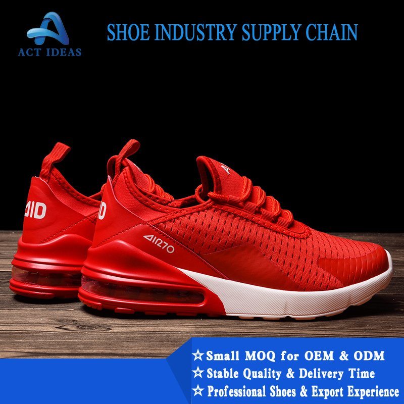 2019 China Breathable Men Running Sport Shoes for Women Casual Shoes