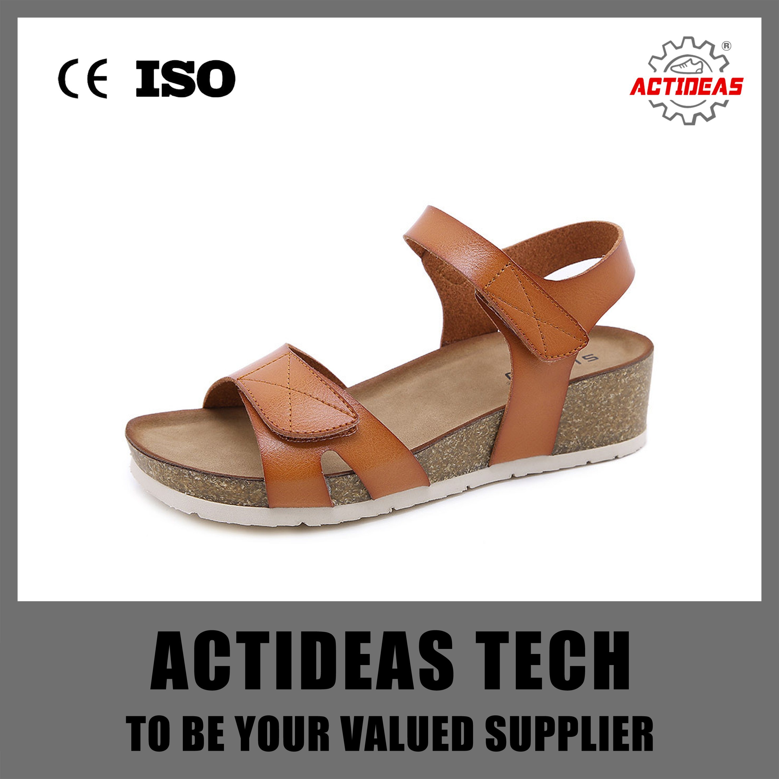 Hot Sale Wholesale Footwear High Quality Casual Lightweight Leather Sandal