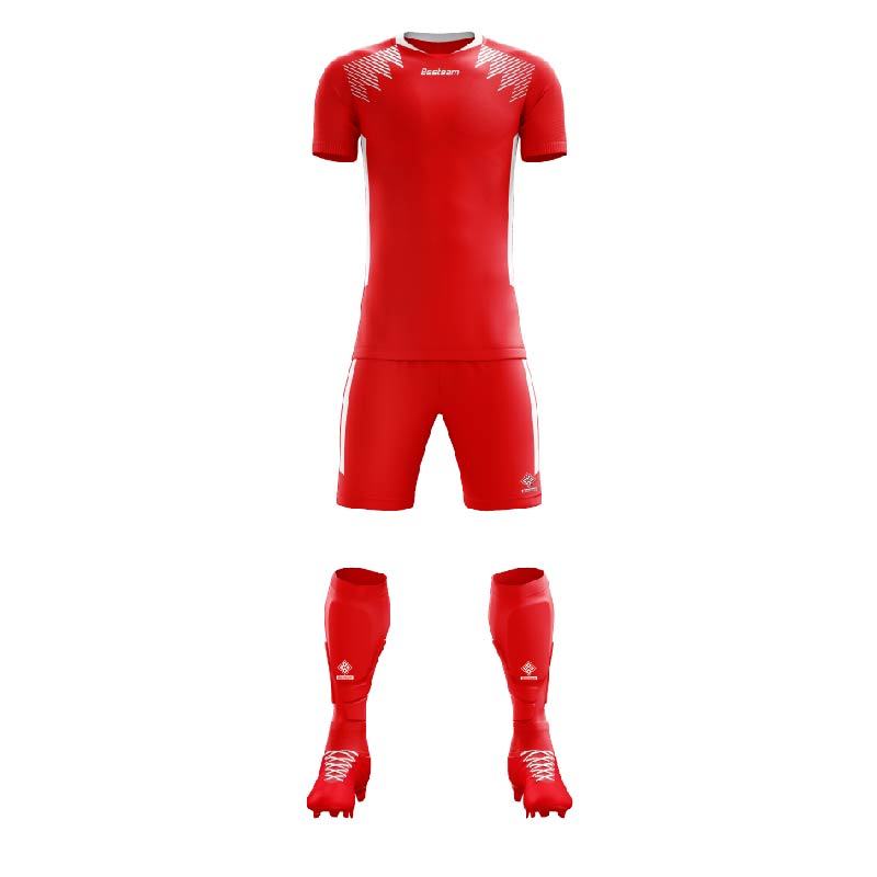 2022 Soccer Jersey Sets Men′s Football Shirts Sportswear Quick Dry Soccer Team Uniform