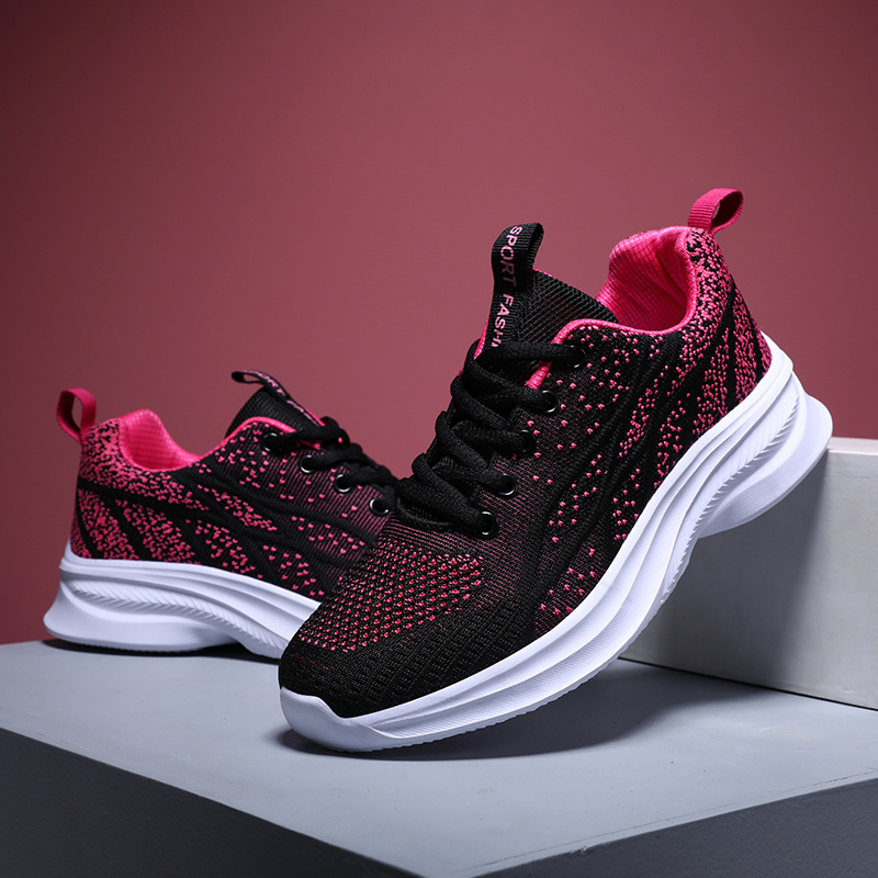 Comfortable Fly-Knit Sneakers Women Sports Shoes for Running