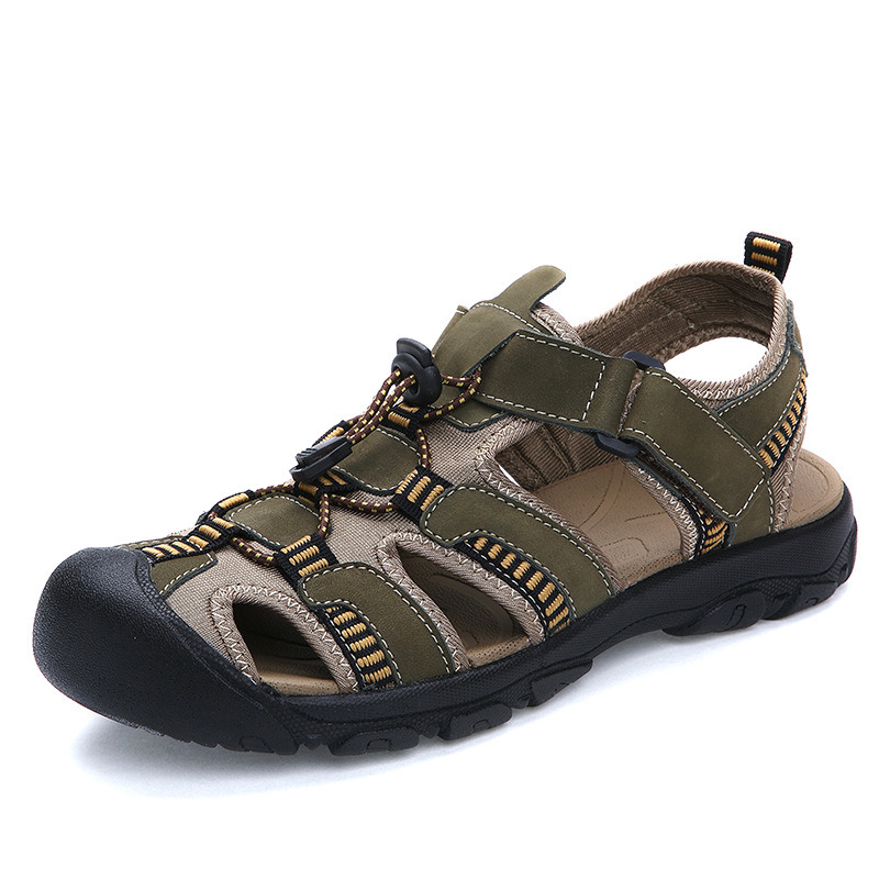 Composite Toe High Quality Lightweight Casual Shoes Men Sandal