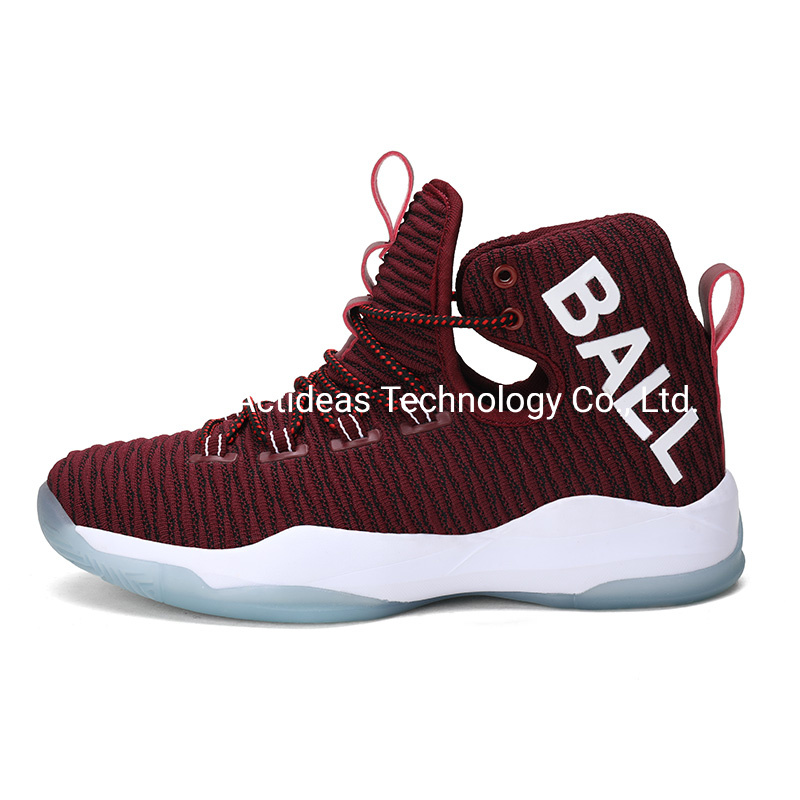 2020 High Quality Non-Slip Basketball Shoes Shock Absorbing Men Sneakers
