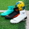 Factory Customize Men Cleats Football Boots High Top Soccer Boots Sneakers (35-45)