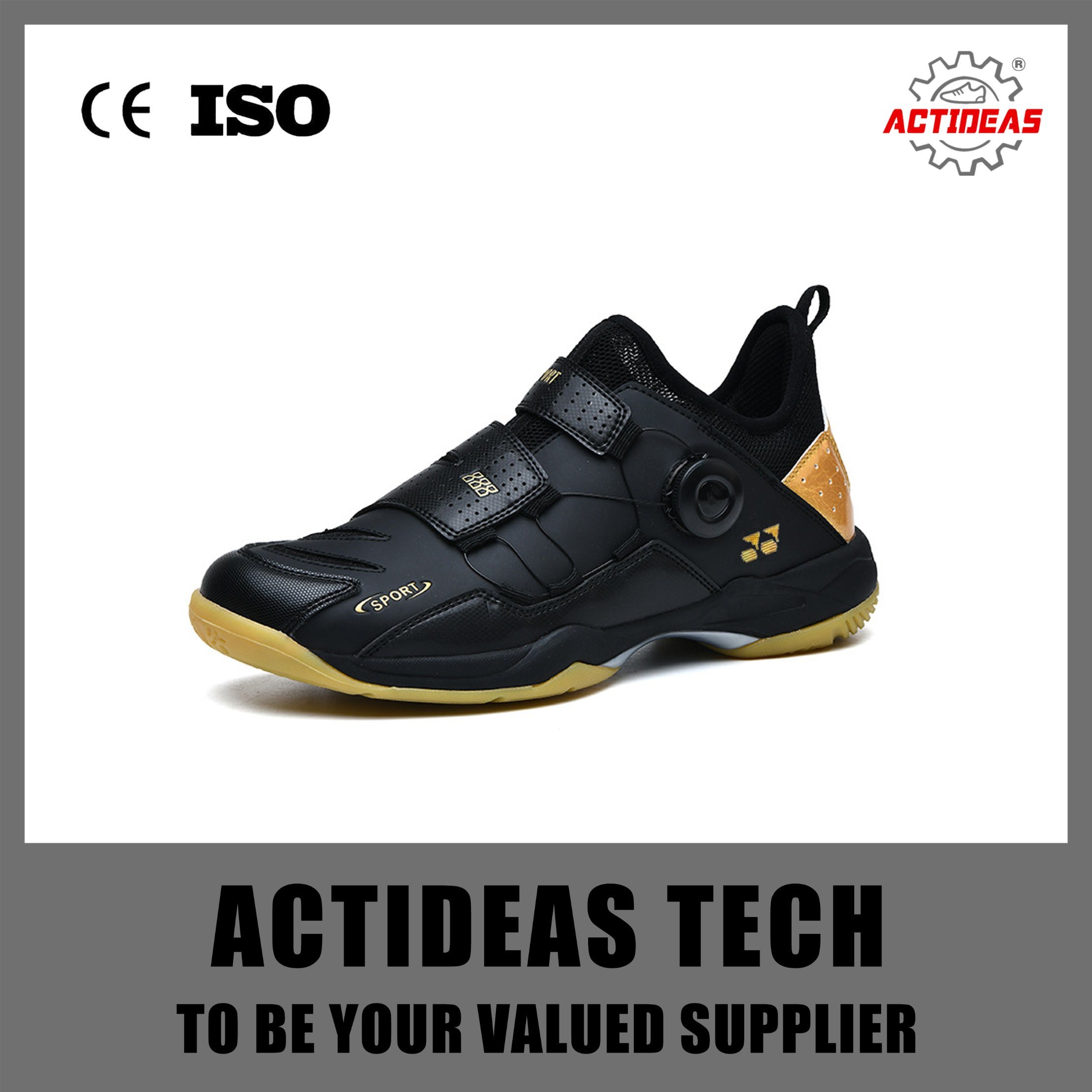 Wholesale Footwear Customize Composite Toe Badminton Sports Shoes