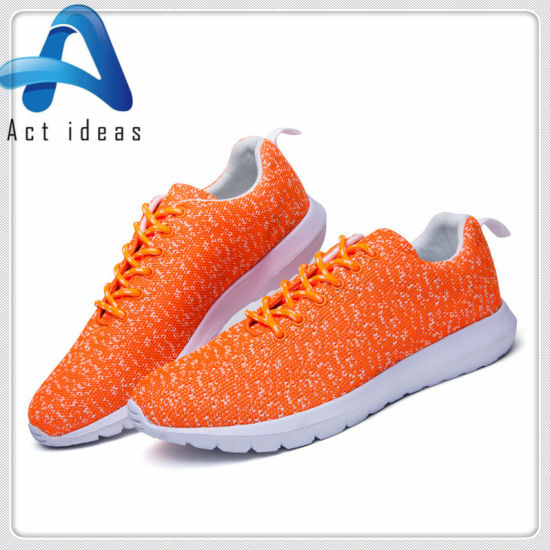 Fly Knitting Upper Hot Sale Men Sports Shoes on Amazon