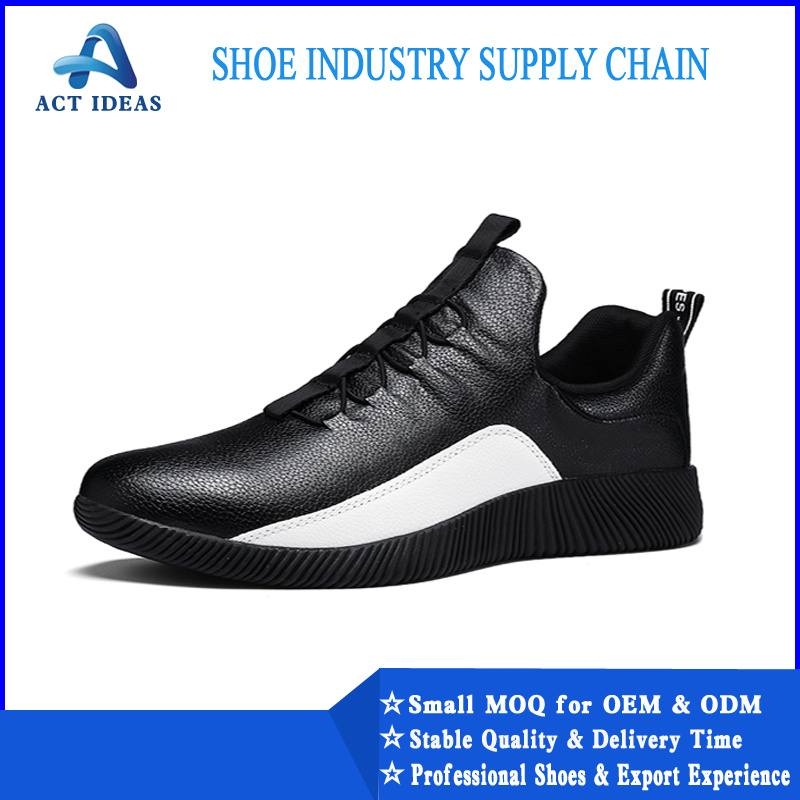 Wholesale New Model Soft Sole Breathable Men Running Sport Shoes