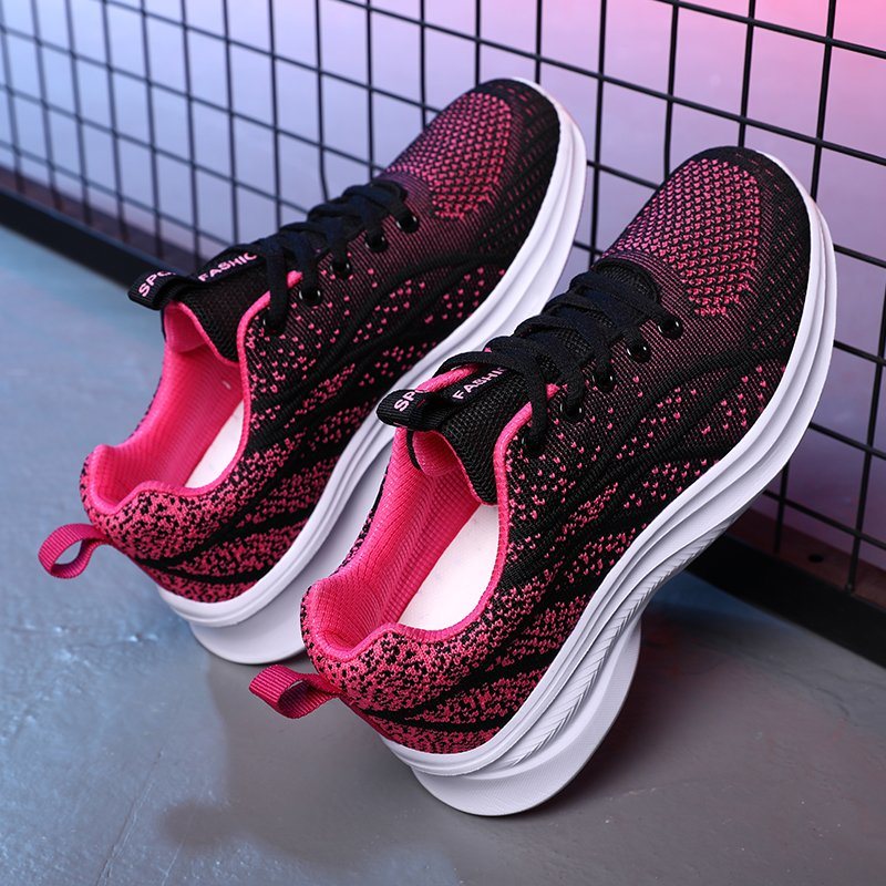 Comfortable Fly-Knit Sneakers Women Sports Shoes for Running